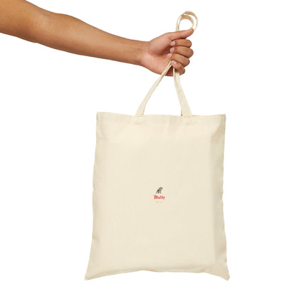 Helicopter Cotton Canvas Tote Bag