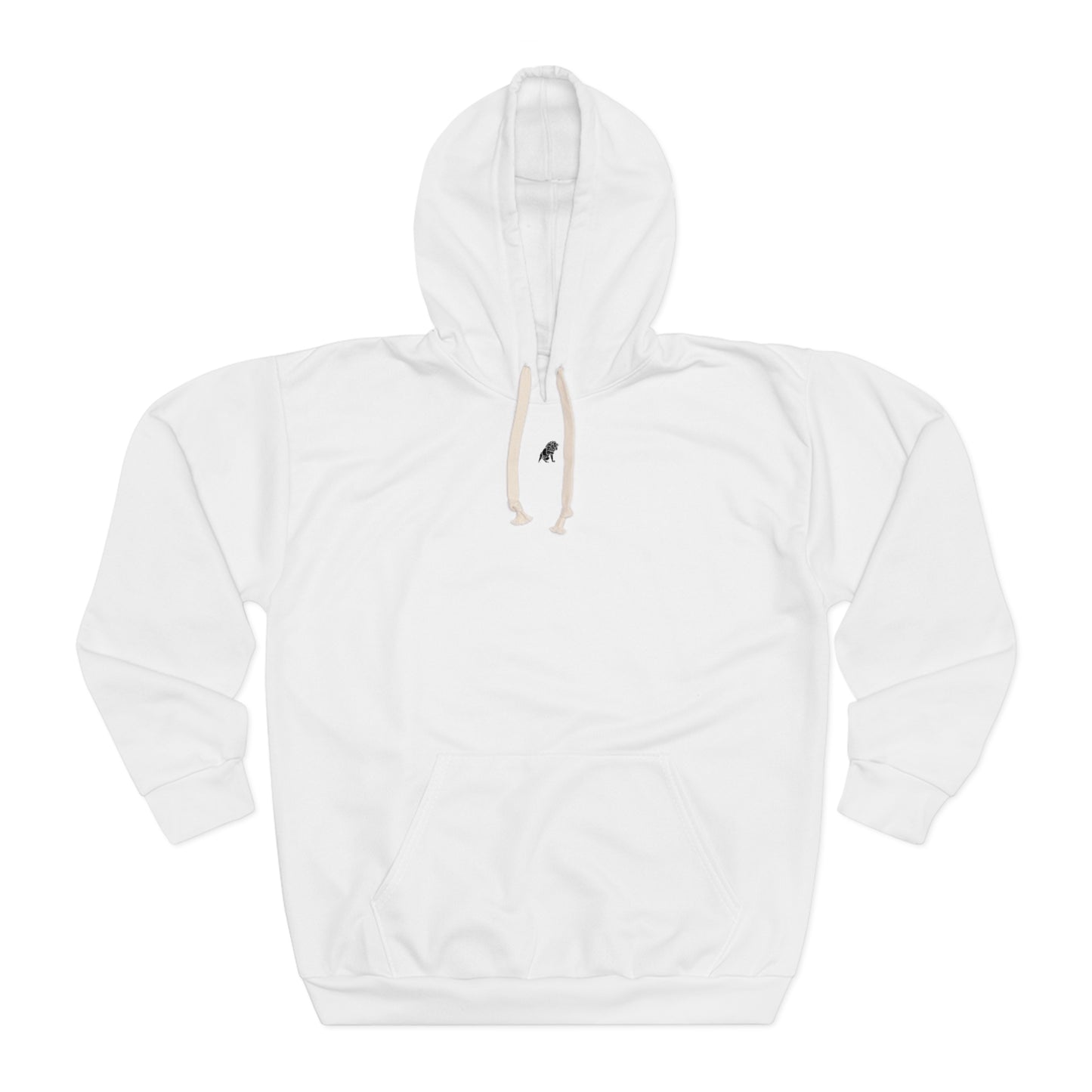 Matiby White Unisex Pullover Hoodie (AOP)