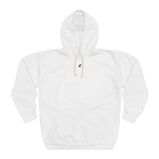 Matiby White Unisex Pullover Hoodie (AOP)