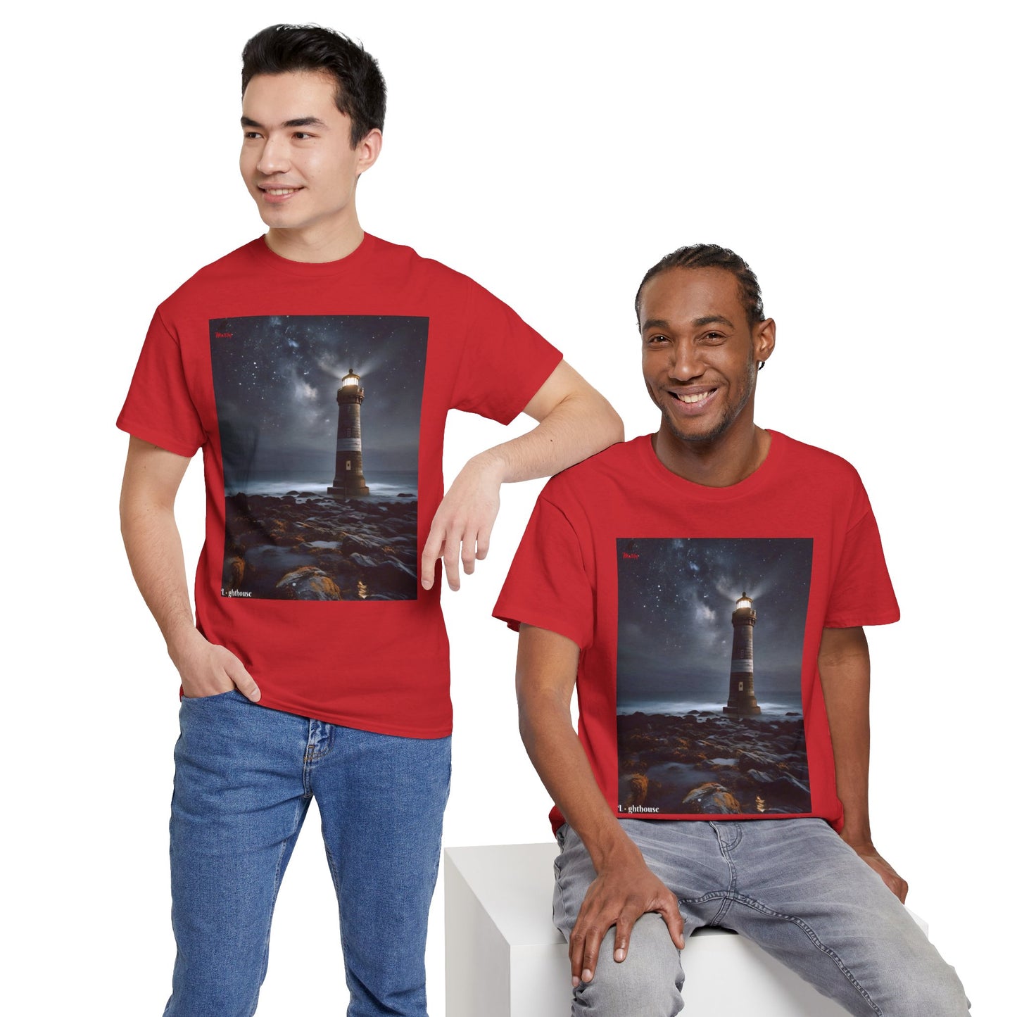 Lighthouse Unisex Heavy Cotton Tee