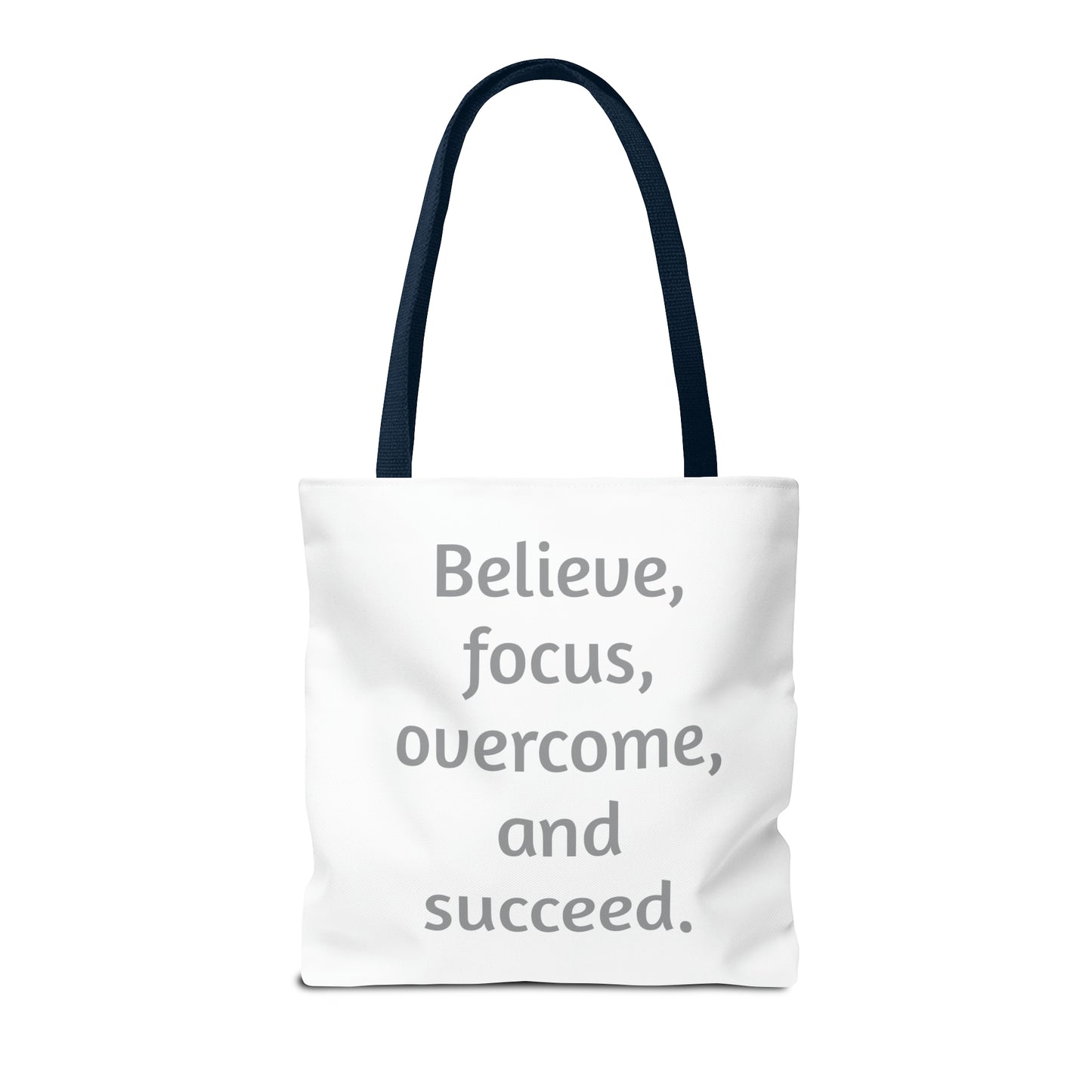 Bible Speaks Tote Bag (AOP)