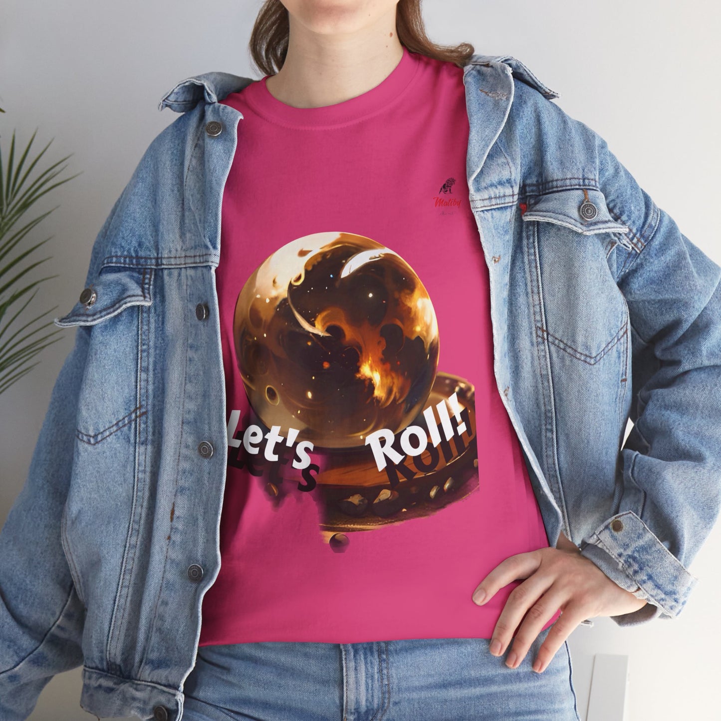 Let's Roll! Unisex Heavy Cotton Tee