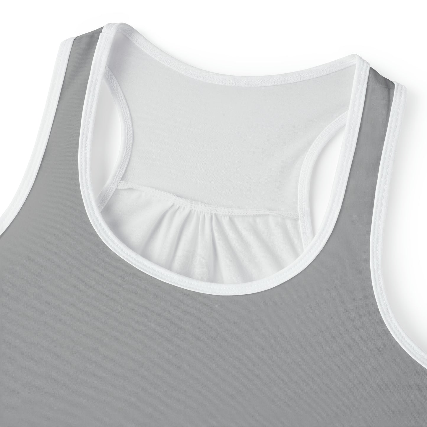 Women's Light Grey Tank Top (AOP)