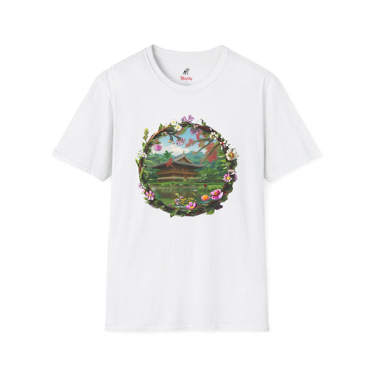 Floral Landscape Unisex Softstyle T-Shirt