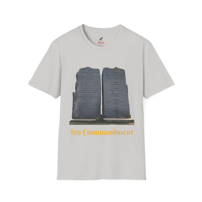 Bible Speaks Ten Commandments Unisex Softstyle T-Shirt