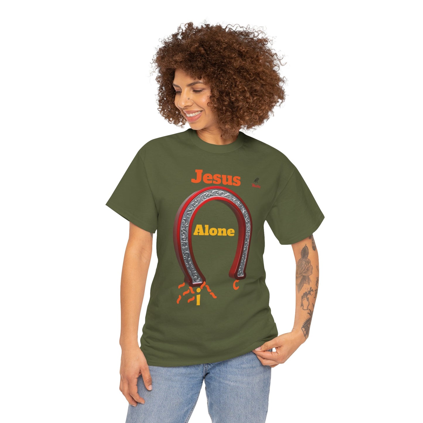 Magnetic Jesus The Original Unisex Heavy Cotton Tee