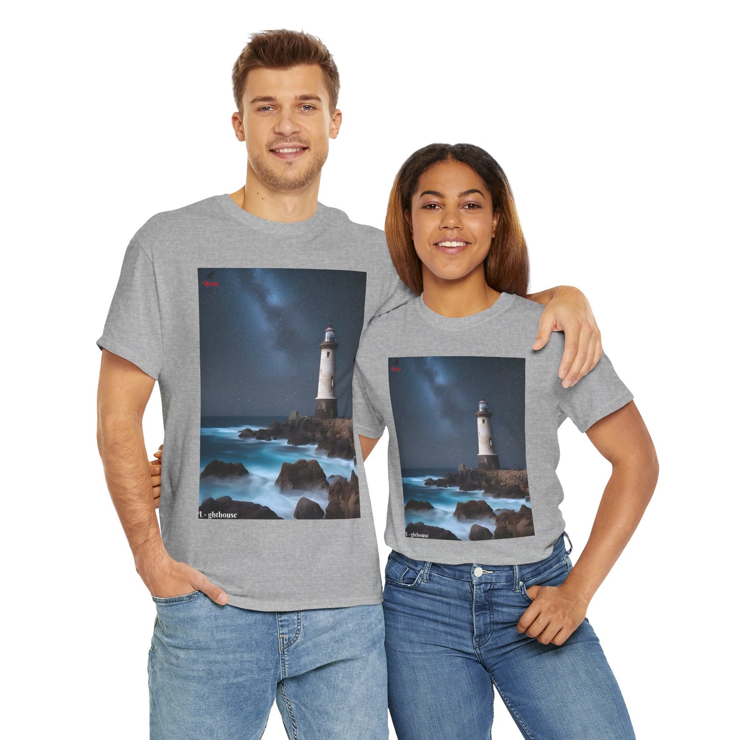 Lighthouse Unisex Heavy Cotton Tee