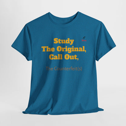 Study The Original Unisex Heavy Cotton Tee