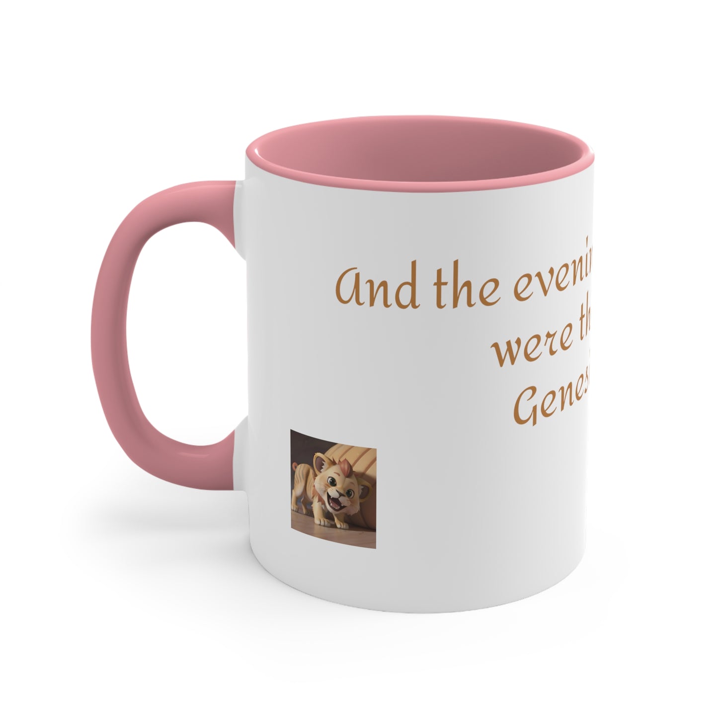 Bible Speaks Gen 1:13 Accent Mug, 11oz