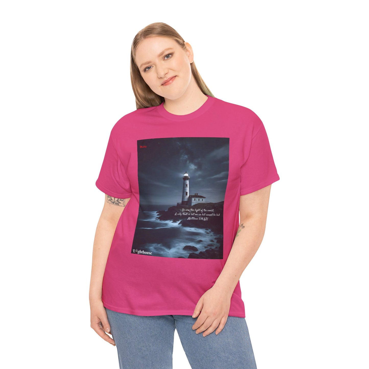 Lighthouse Unisex Heavy Cotton Tee