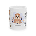 The Boutique Boss White Ceramic Mug — Adorable Cute Overload Cup (11oz/15oz)