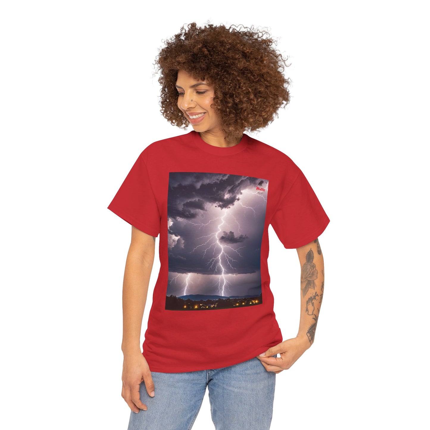 Lightning Style Unisex Heavy Cotton Tee