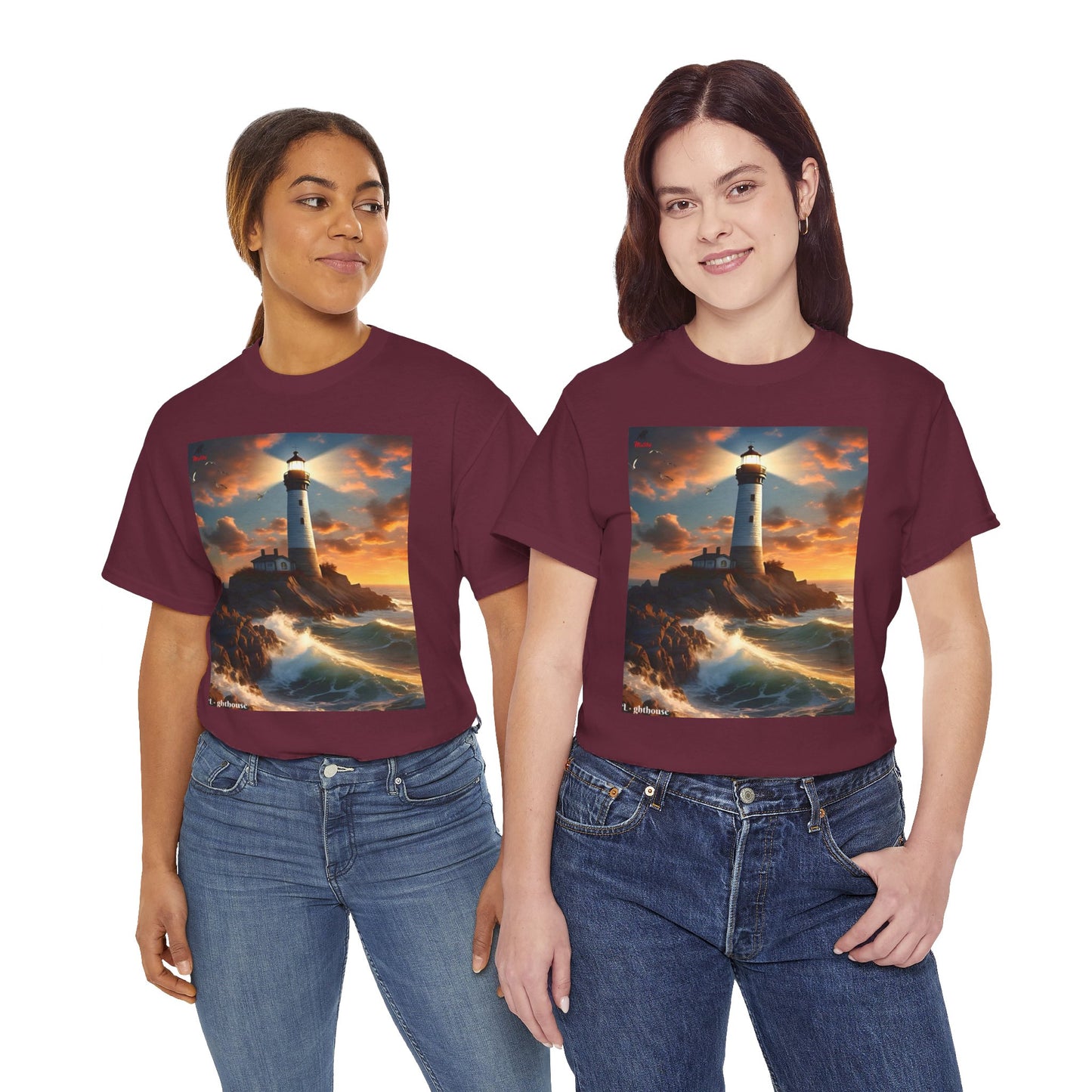 Lighthouse Unisex Heavy Cotton Tee