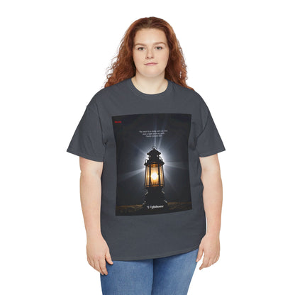 Lighthouse Psalm 119 Unisex Heavy Cotton Tee