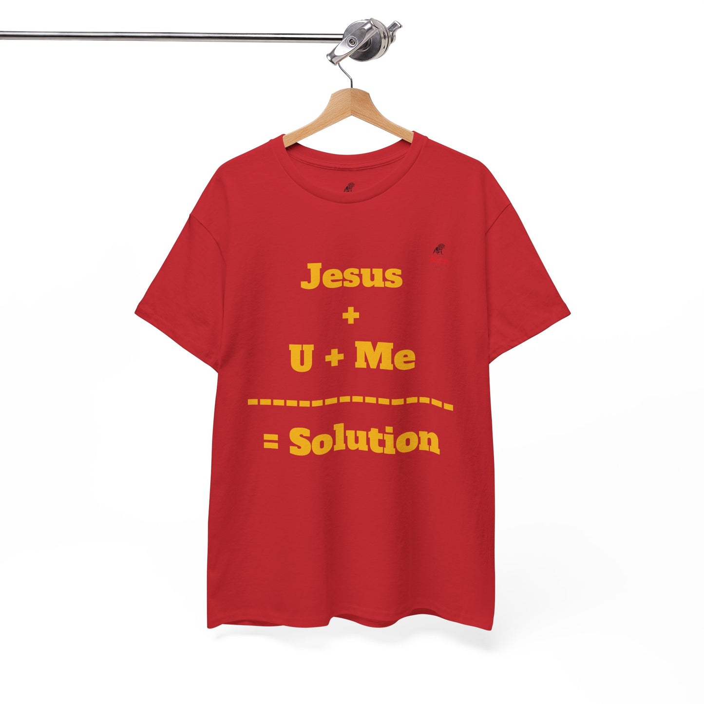 Jesus+U+Me Unisex Heavy Cotton Tee