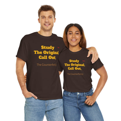 Study The Original Unisex Heavy Cotton Tee