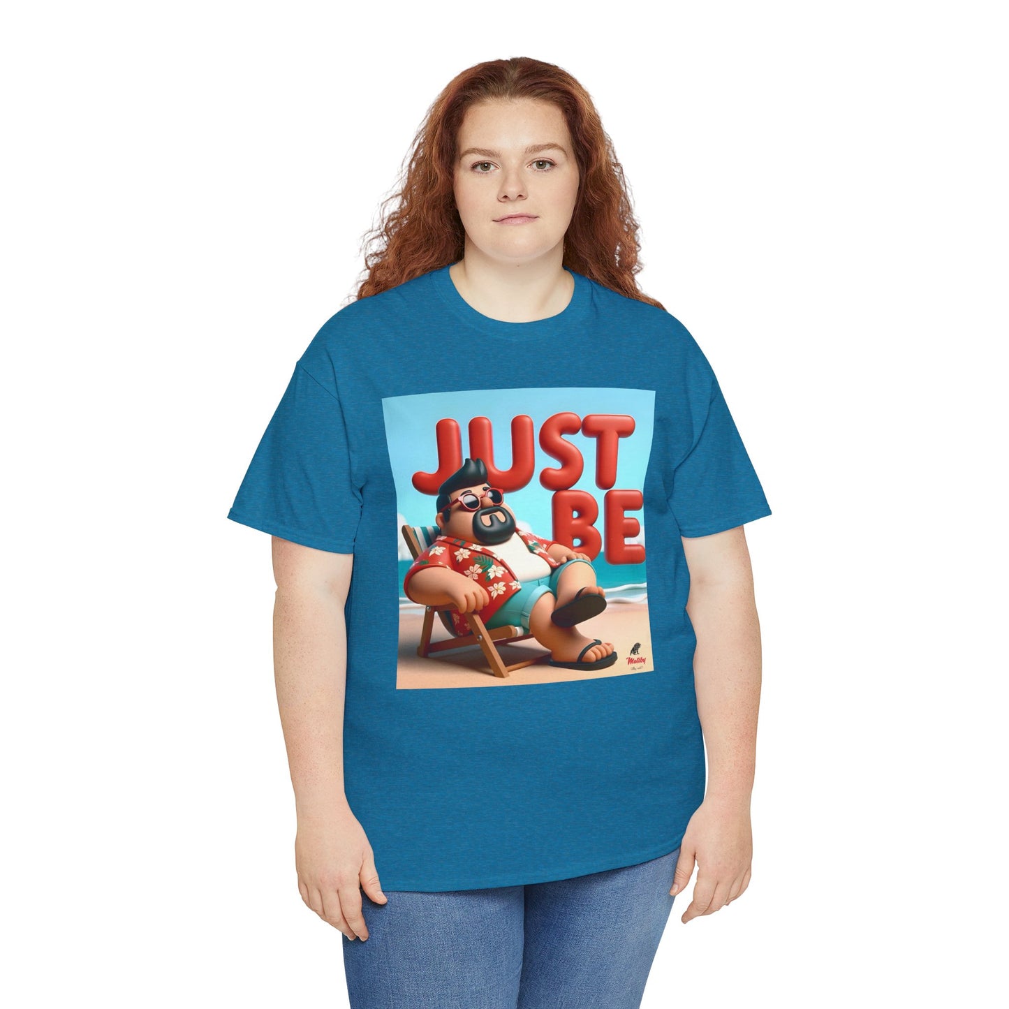 Just Be Unisex Heavy Cotton Tee