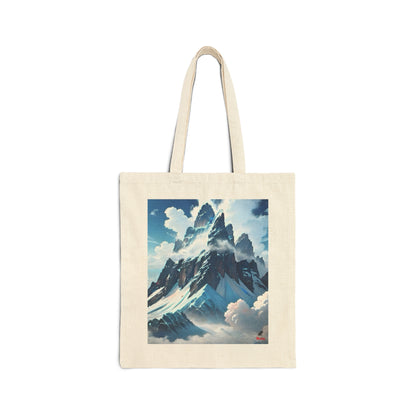 Alps Cotton Canvas Tote Bag