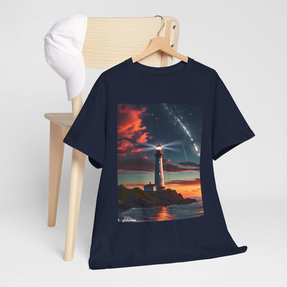 Lighthouse Unisex Heavy Cotton Tee