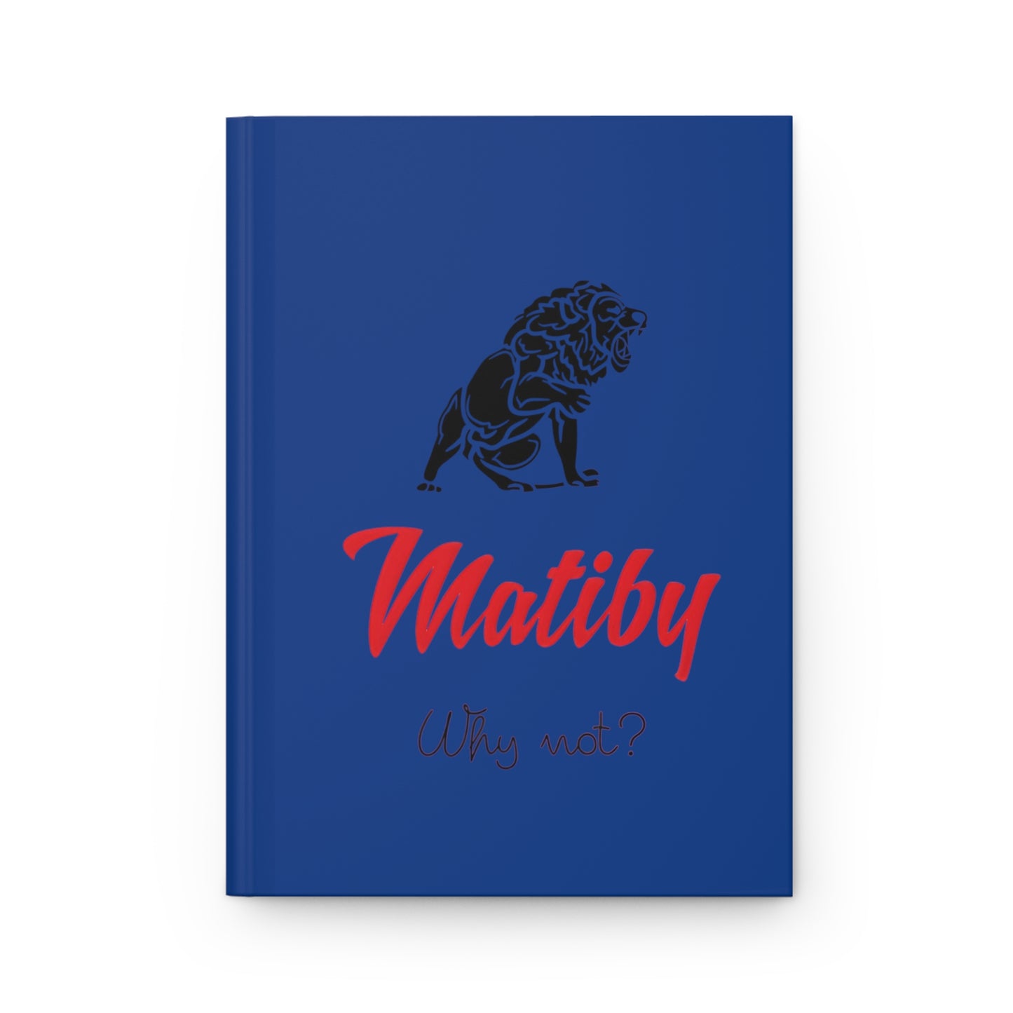 Matiby Hardcover Journal Matte Dark Blue