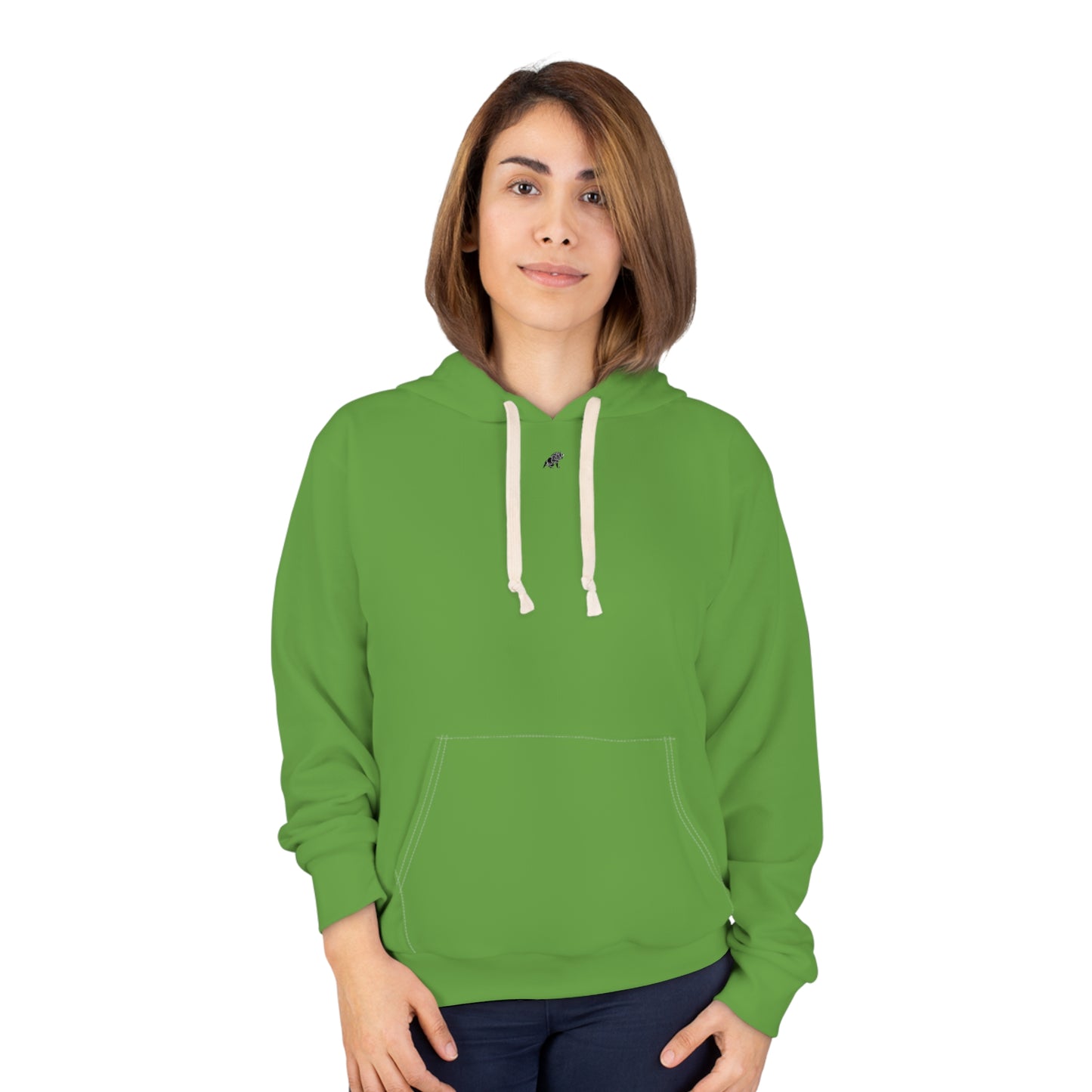 Matiby Green Unisex Pullover Hoodie (AOP)