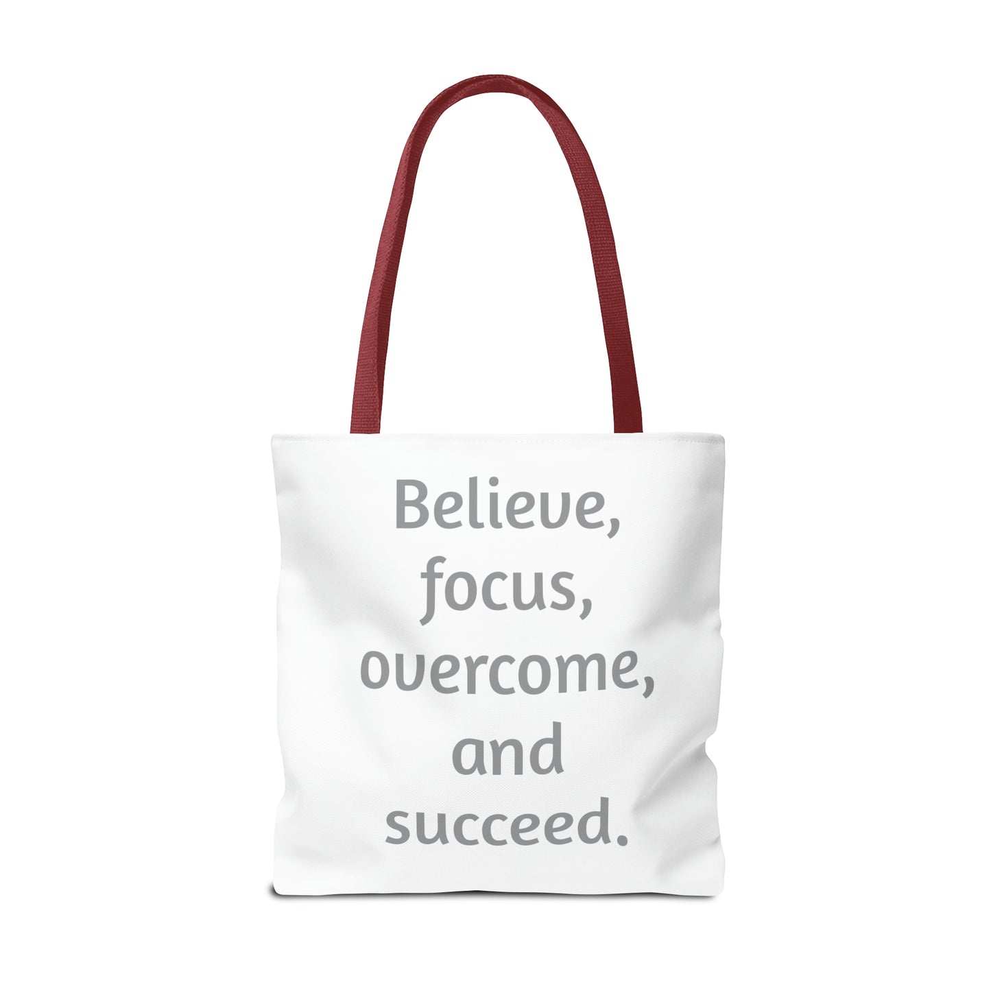 Bible Speaks Tote Bag (AOP)