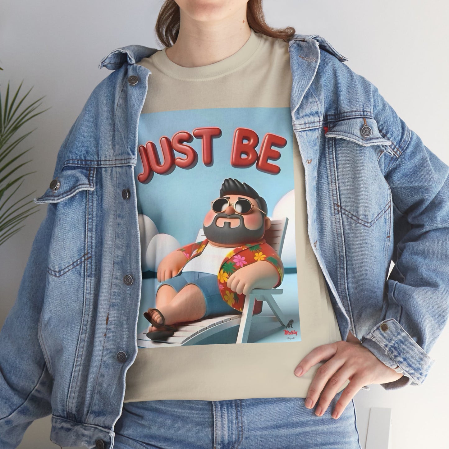 Just Be Unisex Heavy Cotton Tee