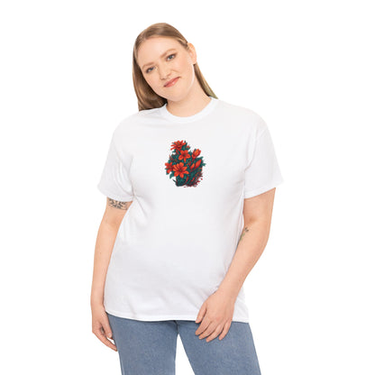 Matiby Floral Unisex Heavy Cotton Tee