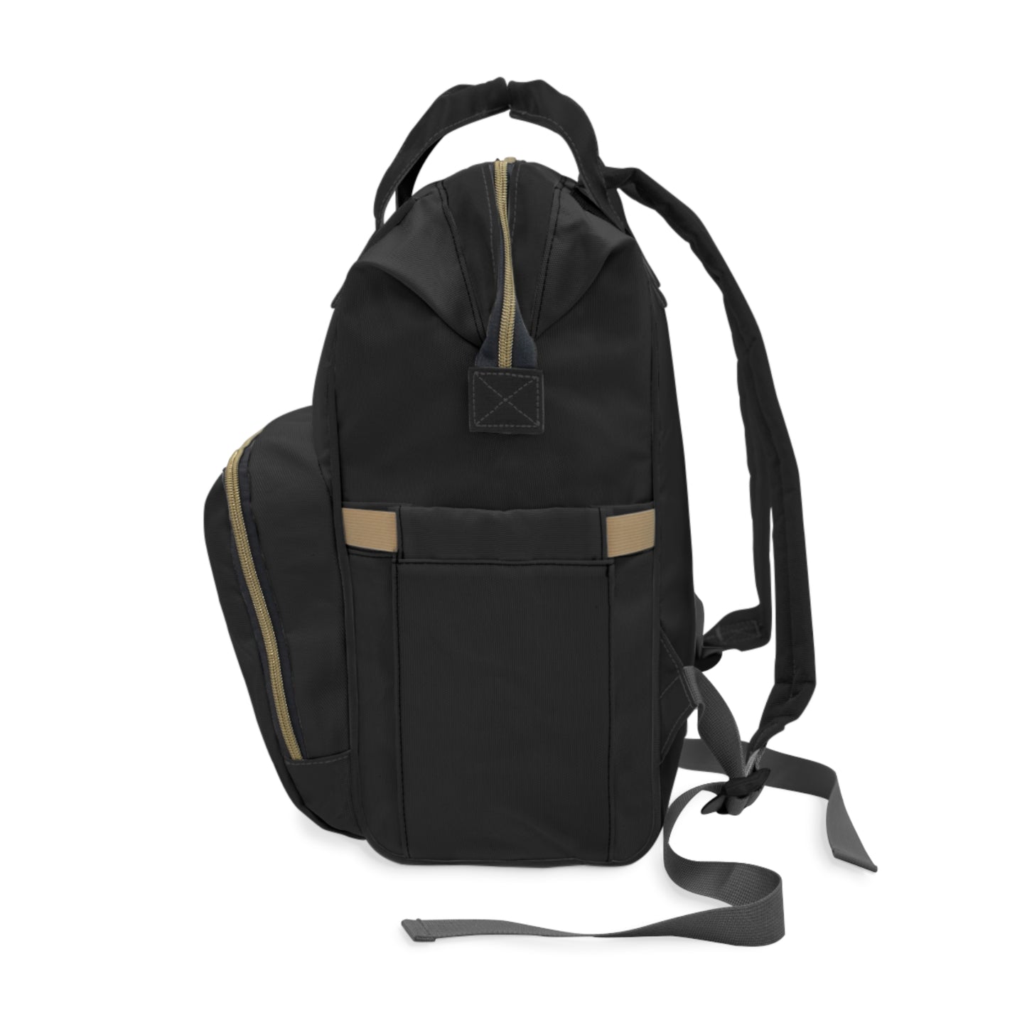 Multifunctional Diaper Backpack Black