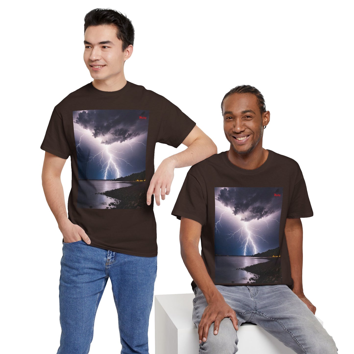 Lightning Style Unisex Heavy Cotton Tee