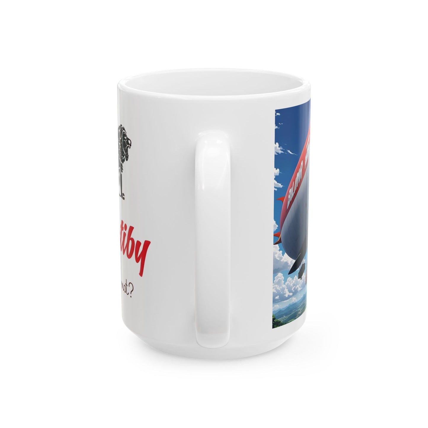 Matiby Airbo Ceramic Mug, (11oz, 15oz)