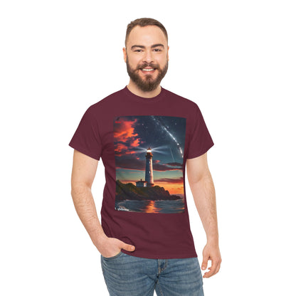 Lighthouse Unisex Heavy Cotton Tee