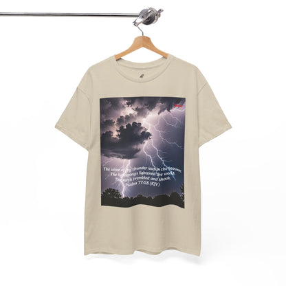 Lightning Style Thunder Unisex Heavy Cotton Tee