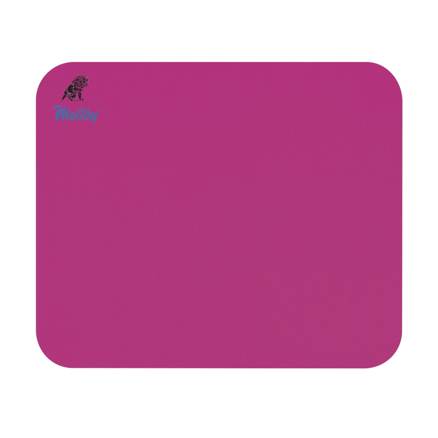 Matiby Dark Pink Mouse Pad (Rectangle)