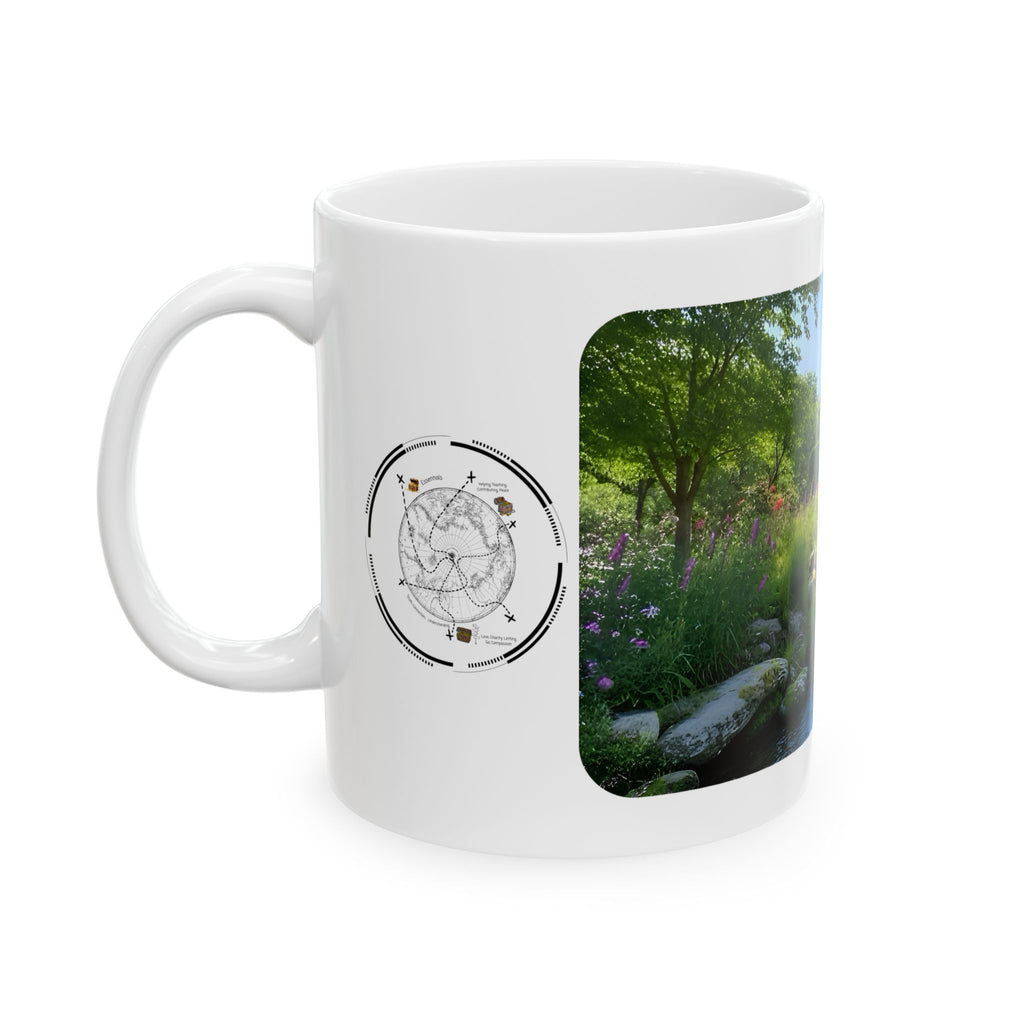 Cozy Architecture & Dreamy Landscapes #11 White Ceramic Mug – Homes Home Sweet Home Cup (11oz/15oz)