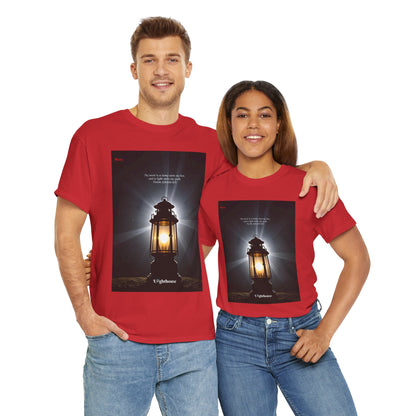 Lighthouse Psalm 119 Unisex Heavy Cotton Tee