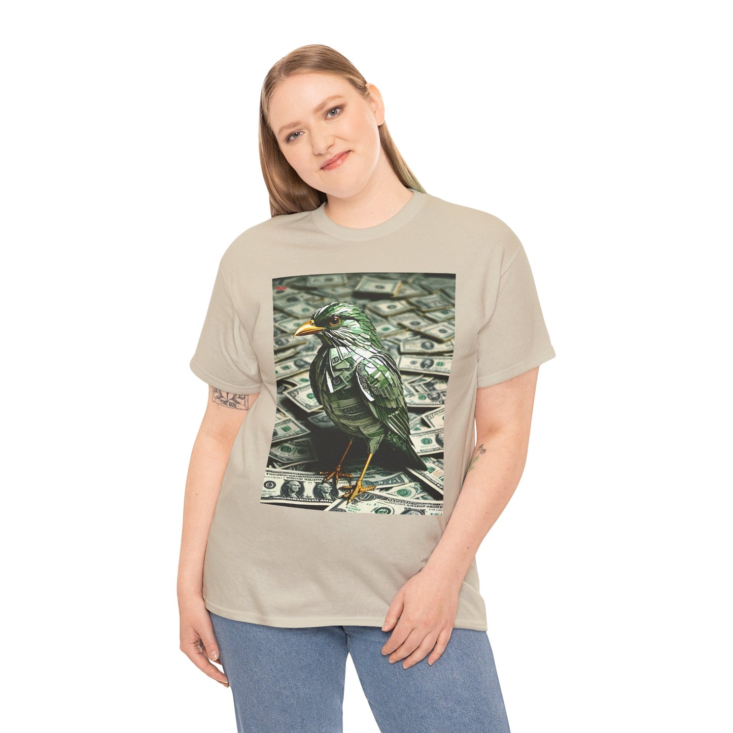 M$ney Bird Heavy Cotton Tee