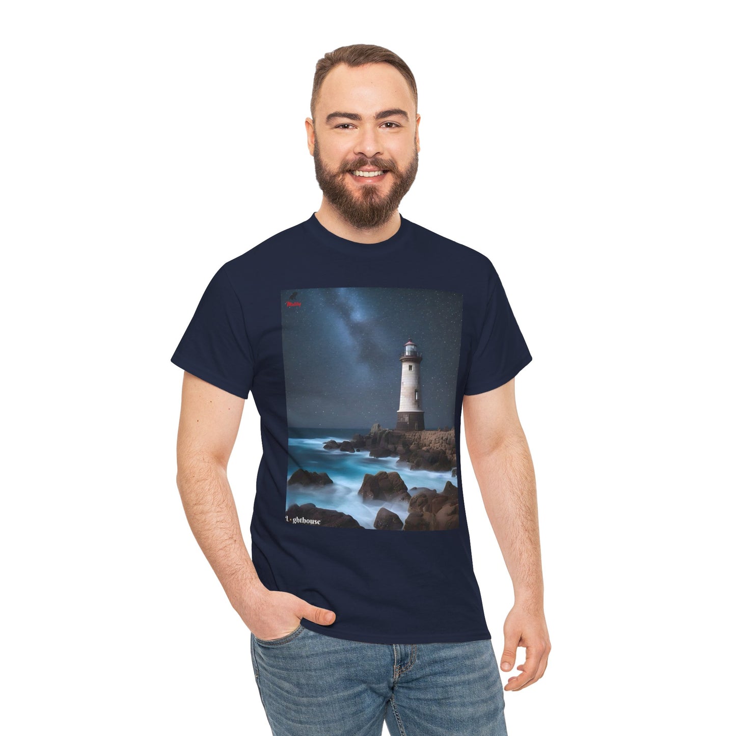 Lighthouse Unisex Heavy Cotton Tee