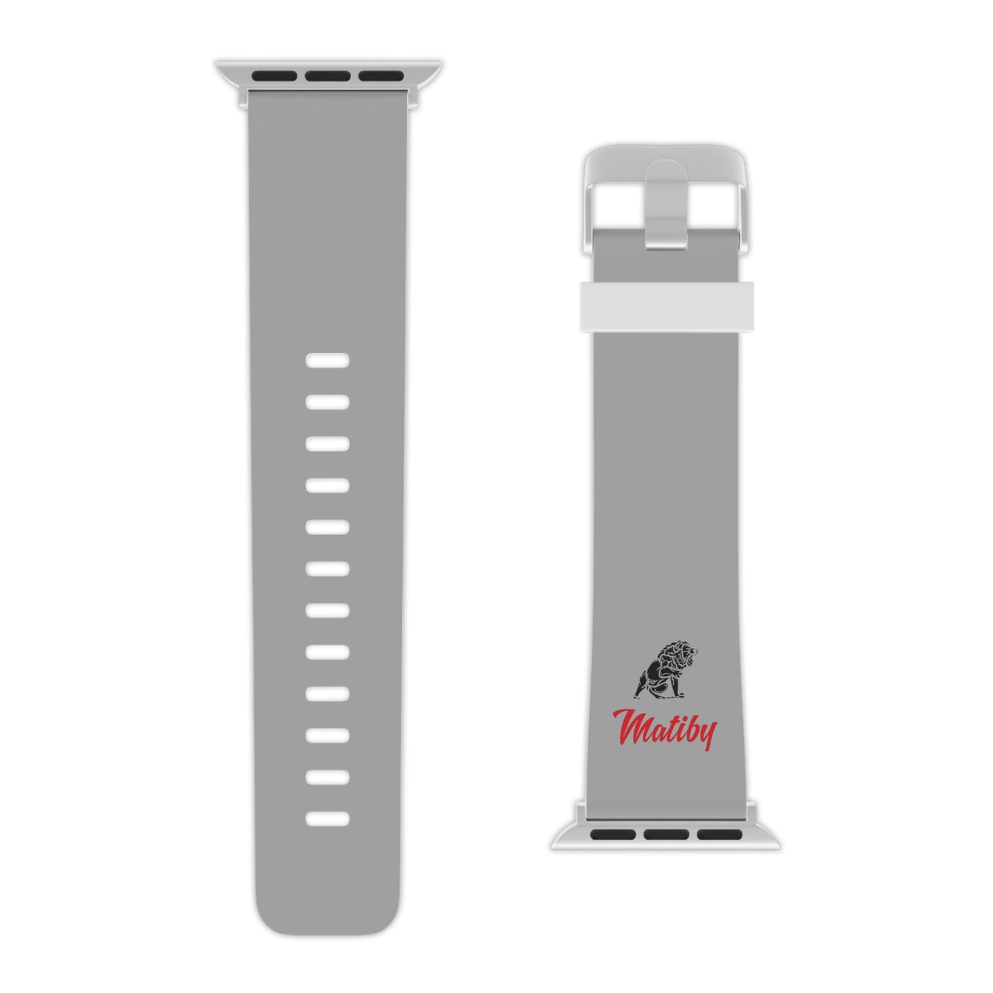 Matiby Light Grey Watch Band for Apple Watch