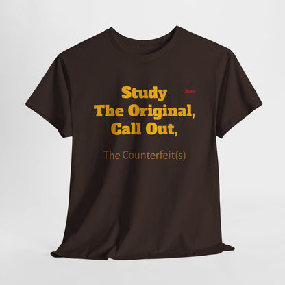 Study The Original Unisex Heavy Cotton Tee