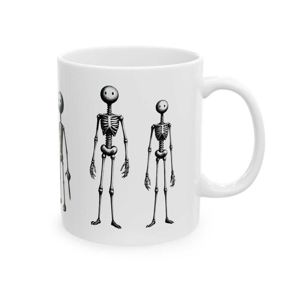 The Stick-To-It Species #16 White Ceramic Mug – Anatomy of Optimism Cup 11oz/15oz