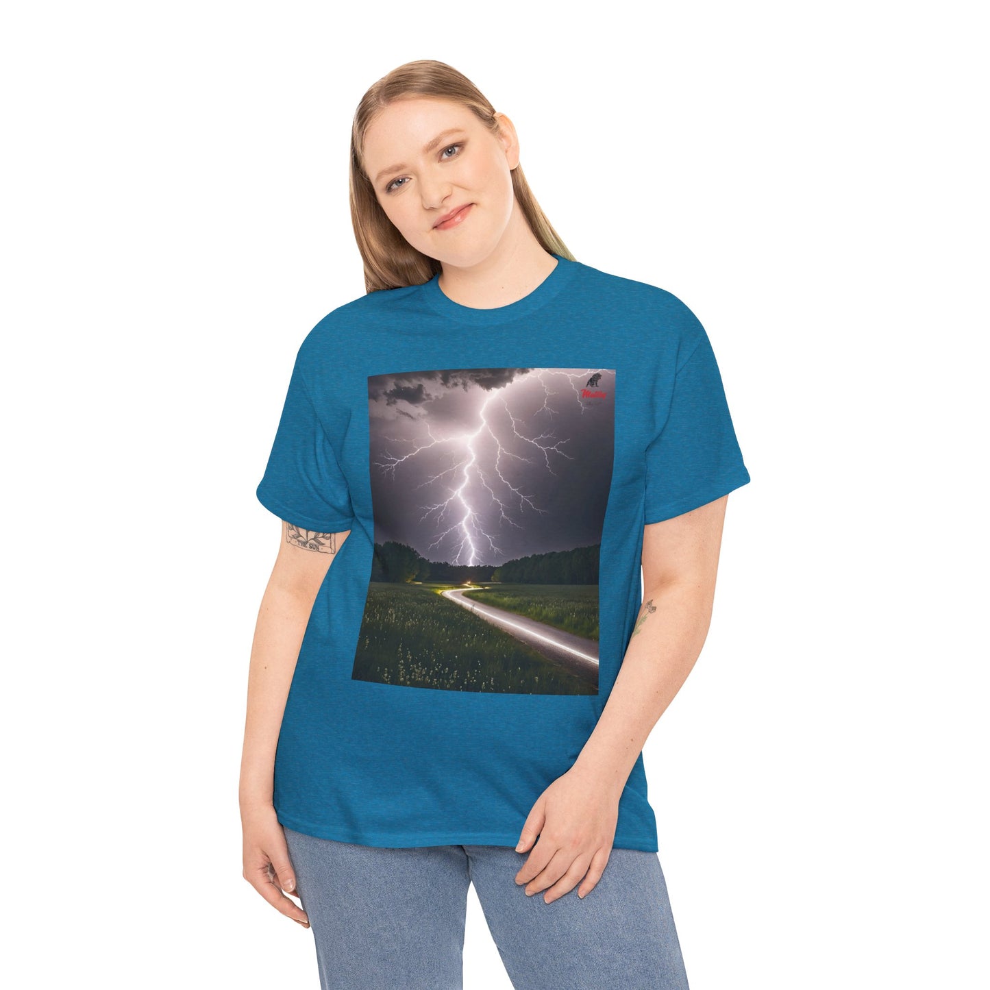 Lightning Style Unisex Heavy Cotton Tee