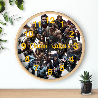 The Chainbreakers Wall Clock