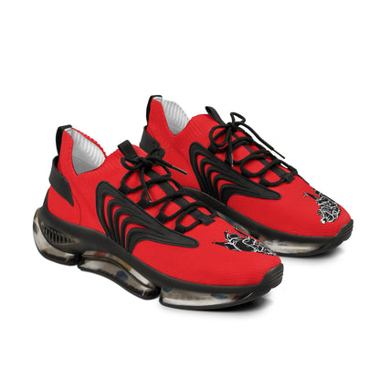 Men's "Rojo" Red Mesh Sneakers