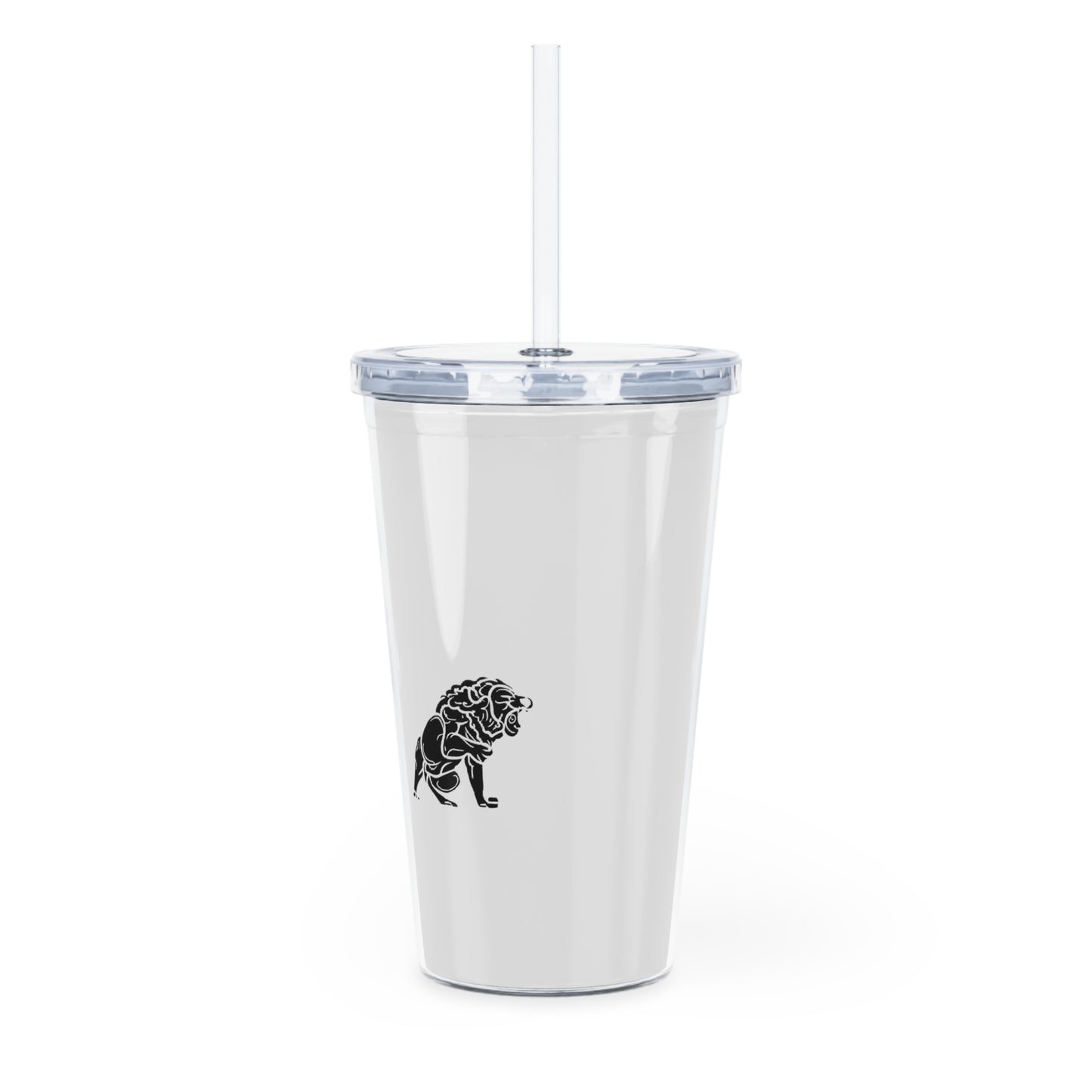 Matiby Plastic Tumbler with Straw