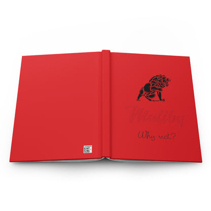 Matiby Hardcover Journal Matte Red