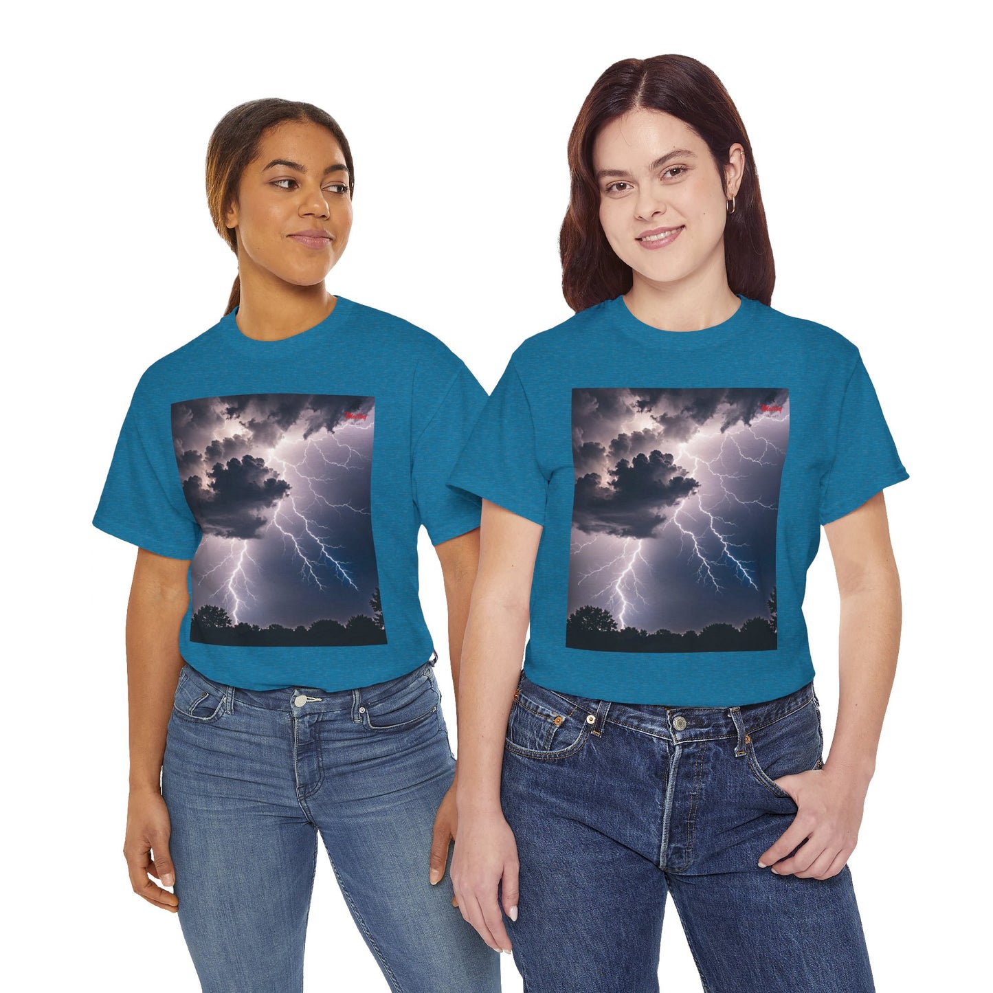 Lightning Style Unisex Heavy Cotton Tee