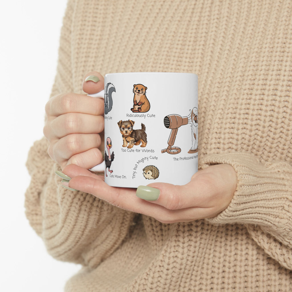 The Professional Heartbreaker White Ceramic Mug — Cute And Knows It Cup (11oz/15oz)