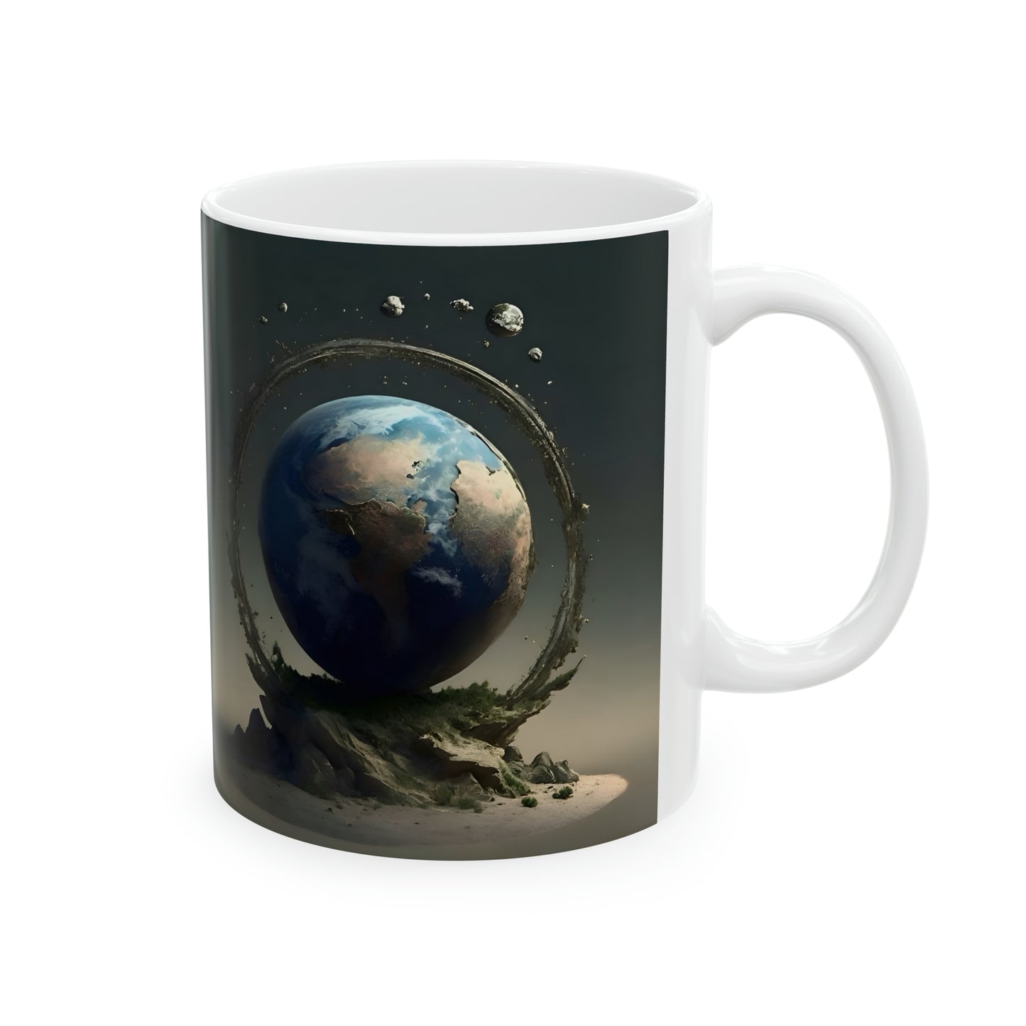 Matiby Worlds Ceramic Mug, 11oz