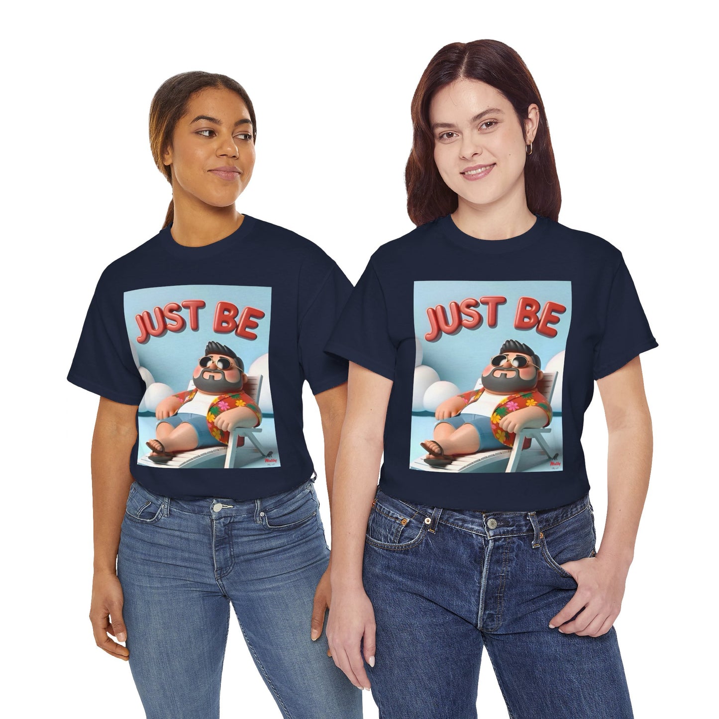 Just Be Unisex Heavy Cotton Tee